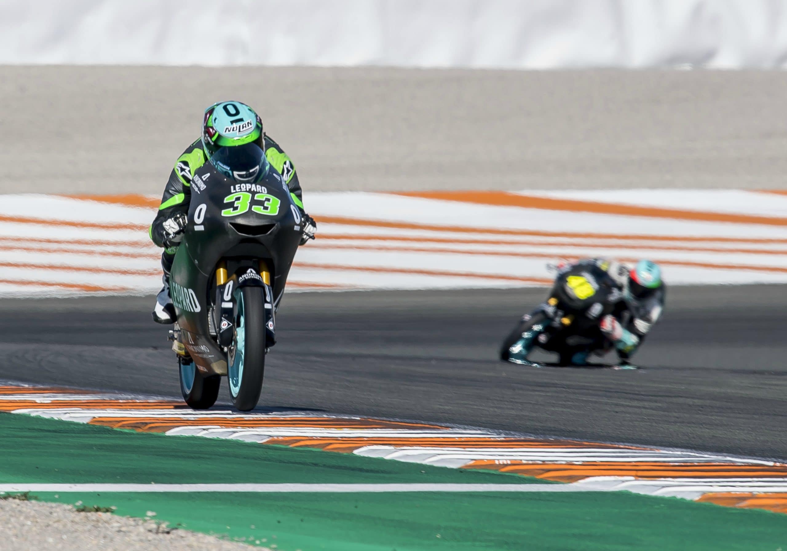 Bastianini at the Moto3 Valencia Test 8th Feb 2018