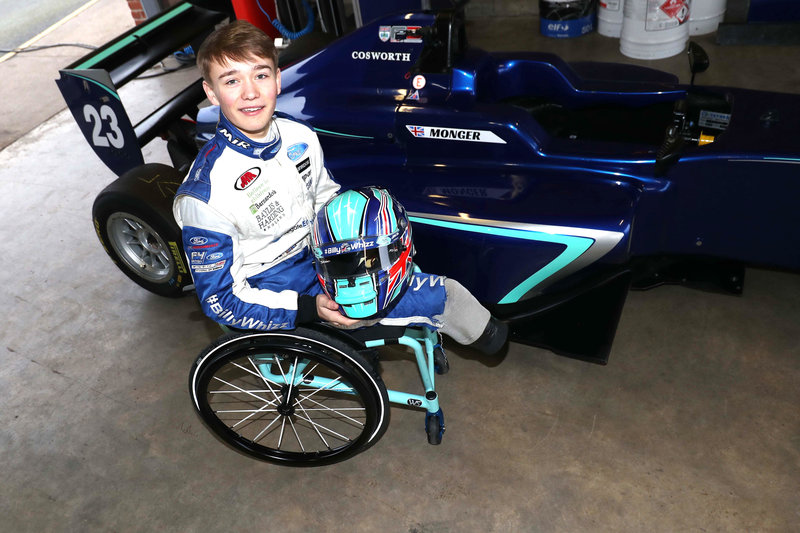 Billy Monger – Carlin – Donington Test – BRDC F3 2018