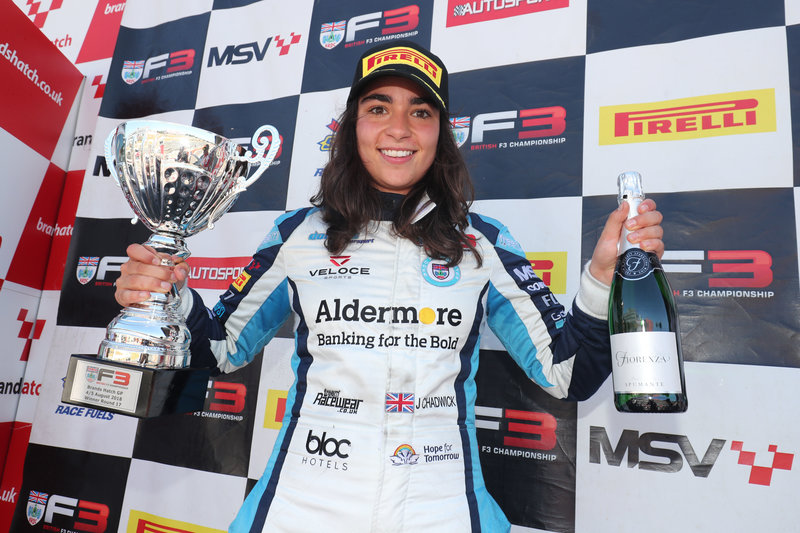 Jamie Chadwick – Douglas Motorsport – Brands Hatch – BRDC F3 2018