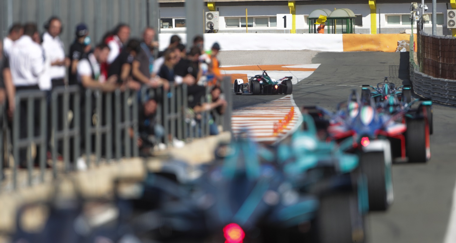 Daniel Abt (GER), Audi Sport ABT Schaeffler, Audi e-tron FE05, leaves the pits – Valencia Test – Formula E