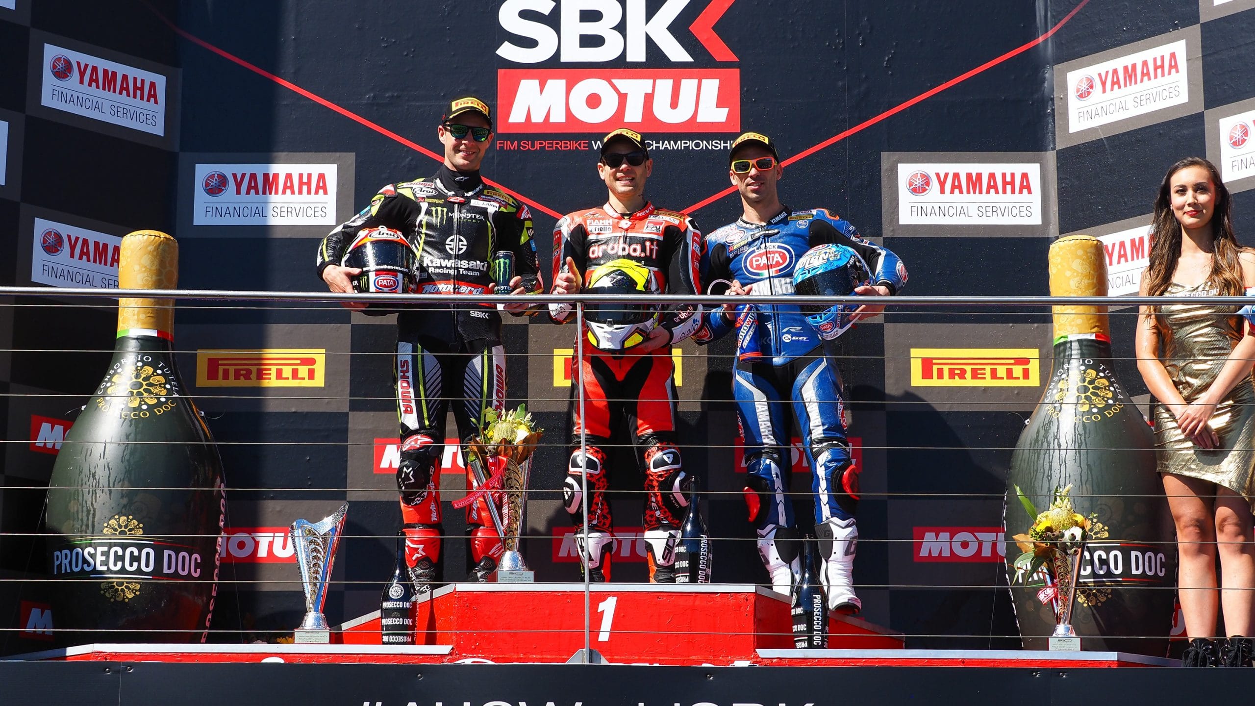 Australia podium