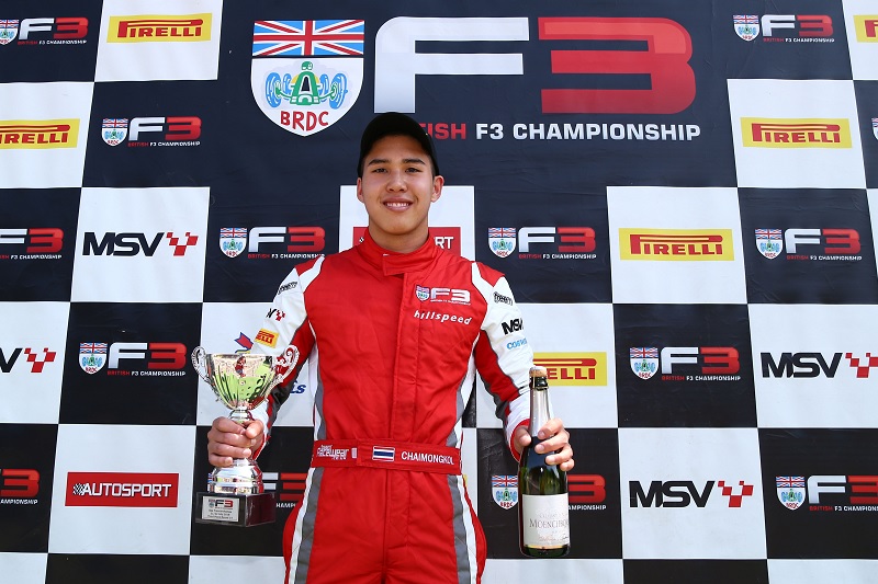 Sasakorn Chaimongkol – Hillspeed – Spa – BRDC F3 2018