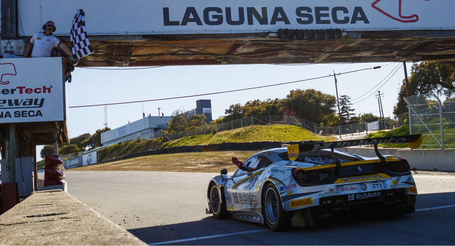 HubAuto – Ferrari 488 – Laguna Seca – Intercontinental GT 2019
