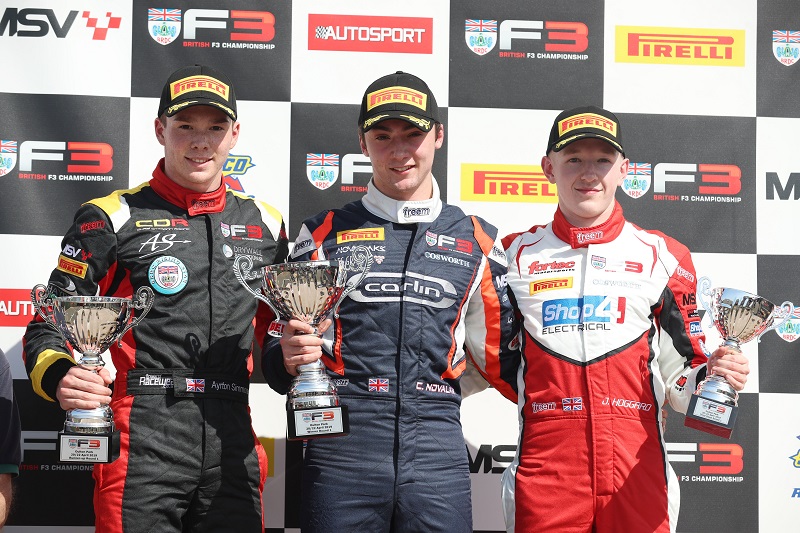 Podium – Oulton Park – BRDC F3 2019