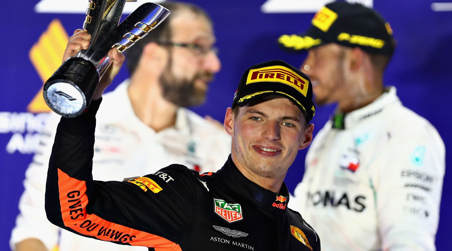 Max Verstappen – Red Bull – Singapore GP – F1 2018