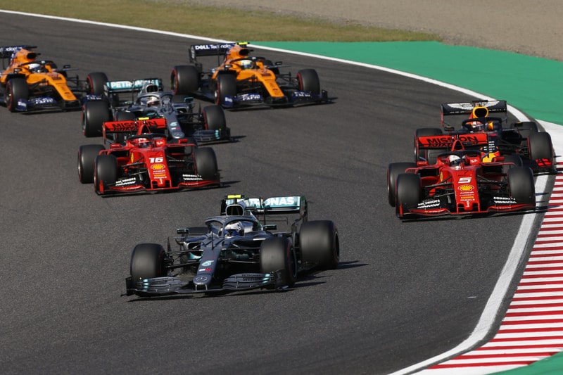 2019 Japan Turn Two Bottas leads