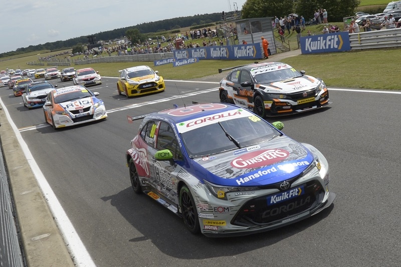 Start – Snetterton – BTCC 2019