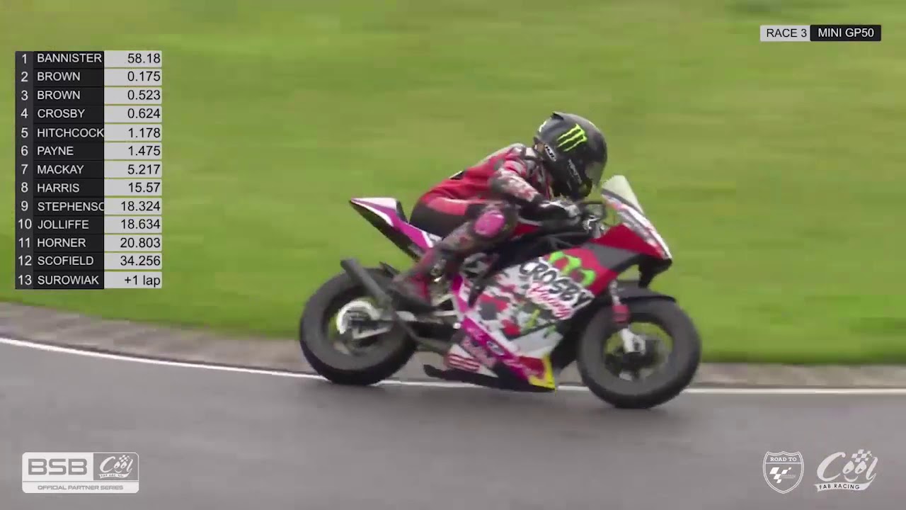 Round 8: Tattershall – Mini GP50 Race 3