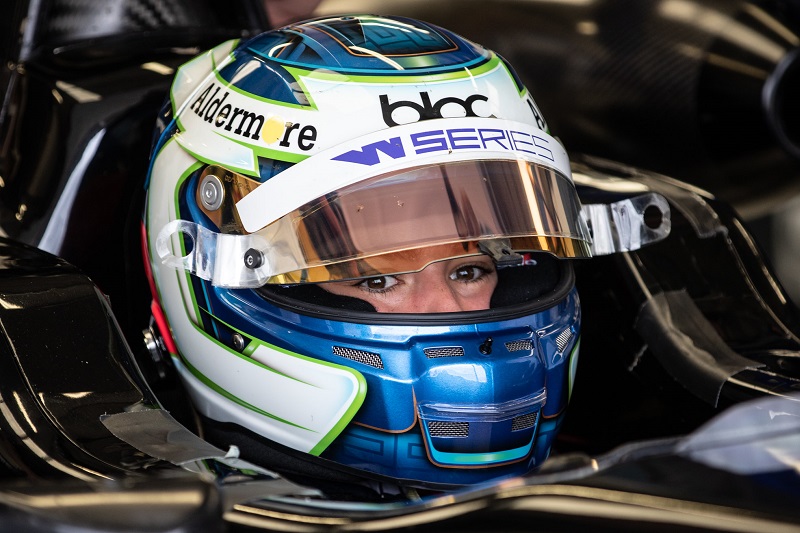 Jamie Chadwick – Silverstone – EF Open Test 2019