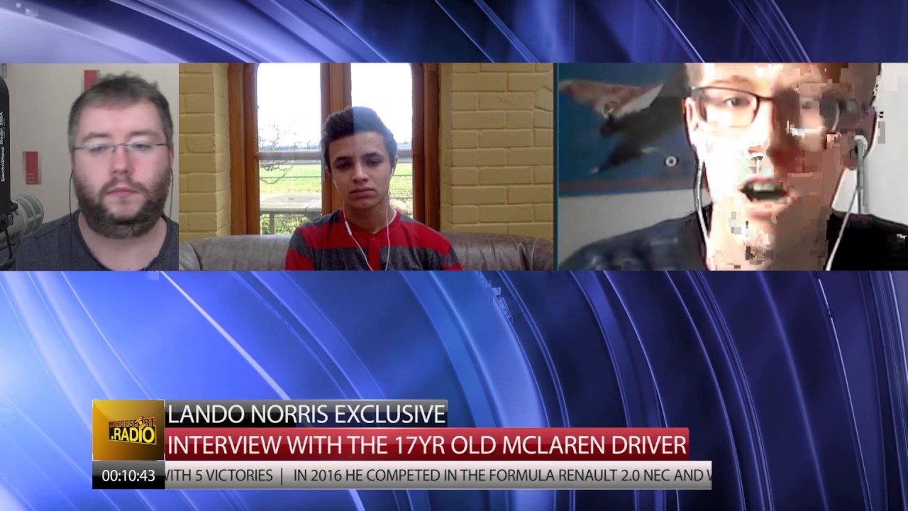 Talking to…Lando Norris