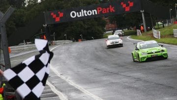 Finish – Richard Gilbert – Oulton Park