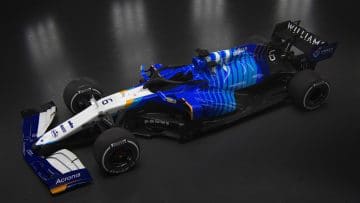 Williams Racing FW43B – 2021 Car Launch, Grove, Oxfordshire, UK