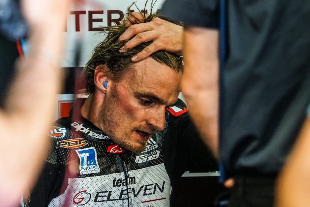 Aragon record-winner Chaz Davies at the 2021 Round.