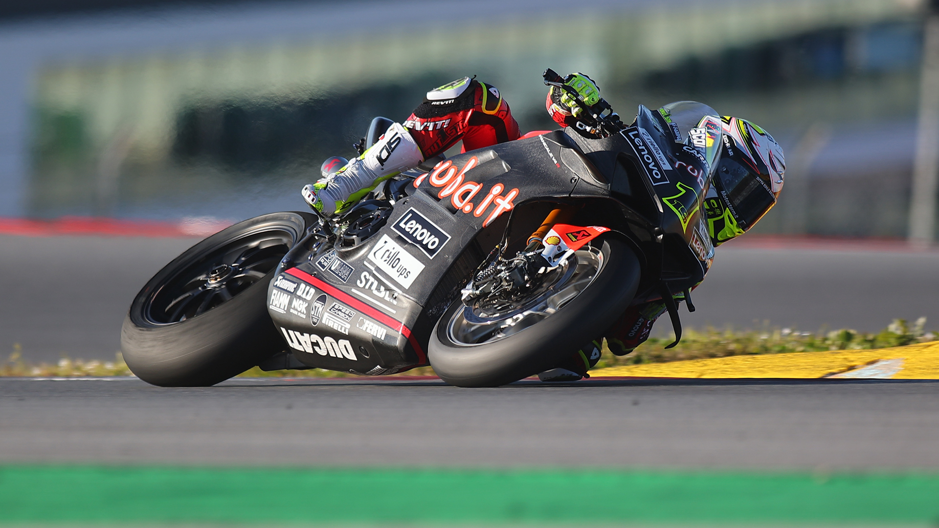 Bautista at WorldSBK test at Portimao
