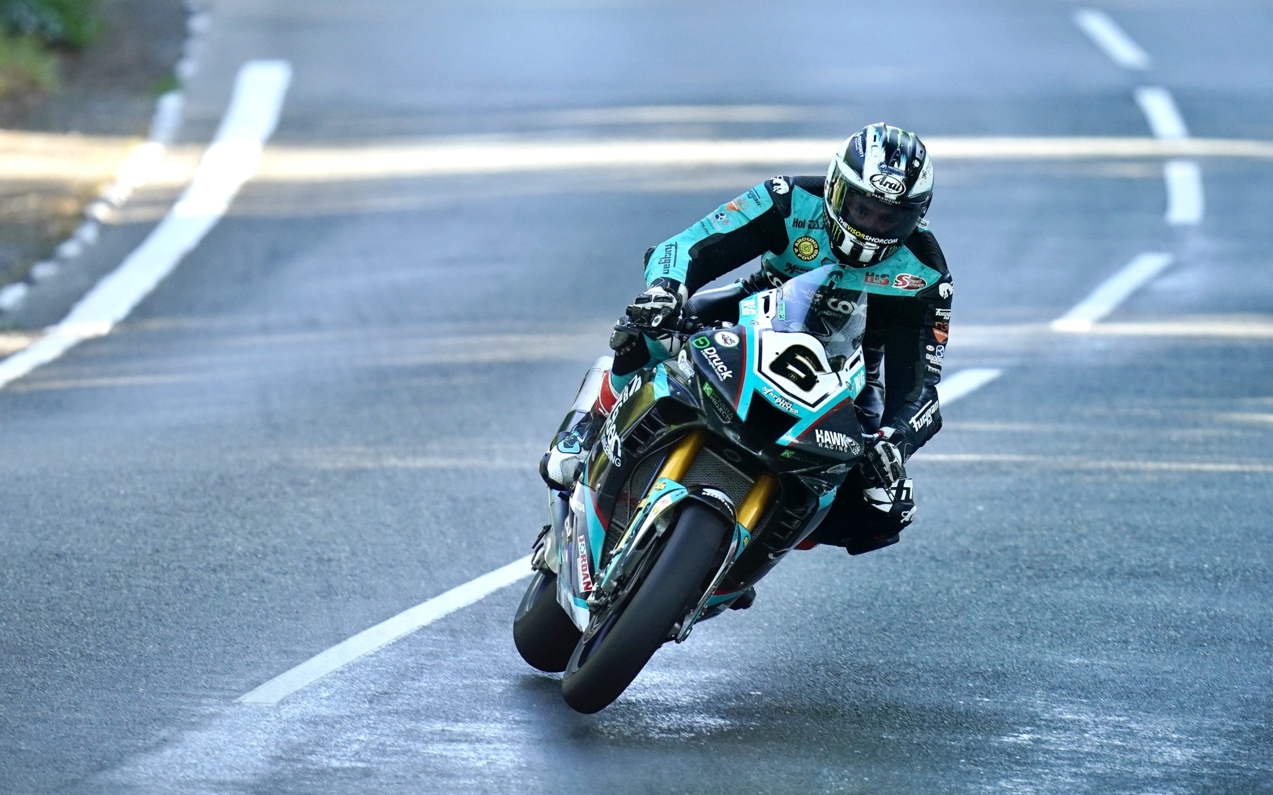 Michael Dunlop, Hawk, Superbike practice Isle of Man TT 2023