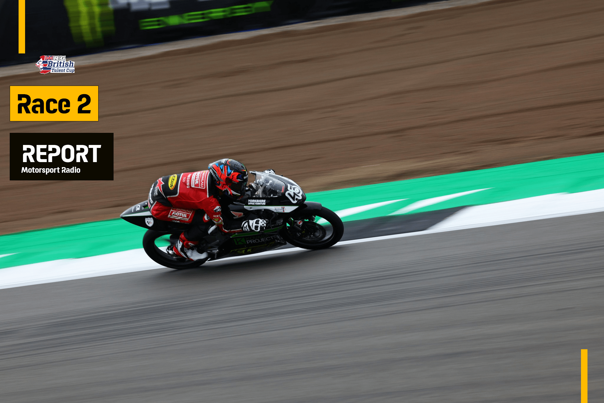 Amanuel Brinton BTC Race 2 Silverstone MotoGP