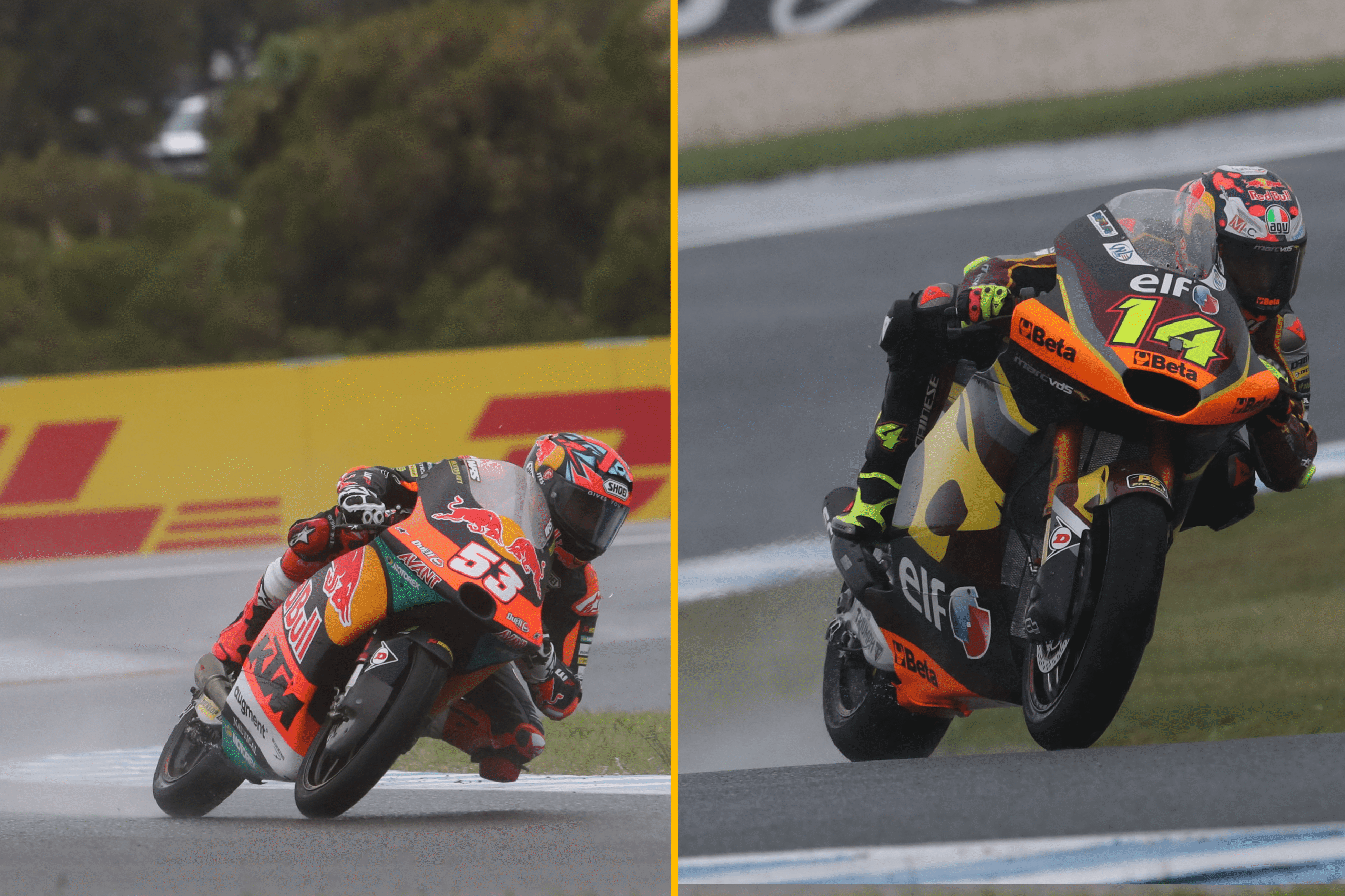 MotoGP Australian GP Deniz Oncu and Arbolino