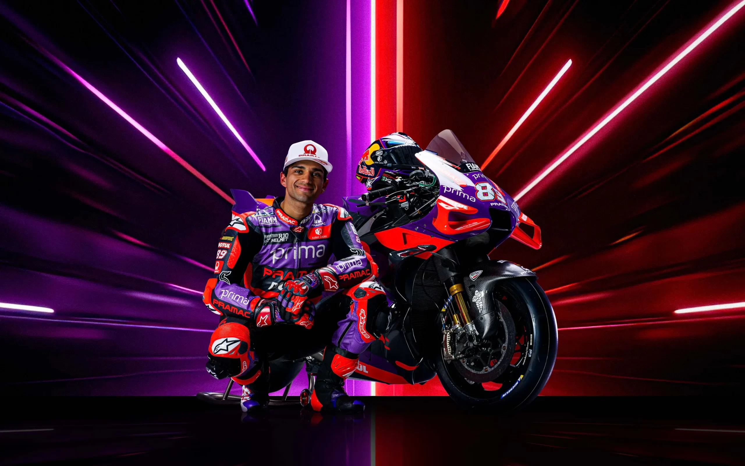 Zephy Jorge Martin Track Moto GP Poster A3