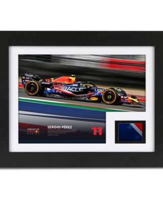 Limited-Edition Sergio Perez 2023 Oracle Red Bull Racing Replica Bodywork & Photo – US GP Edition