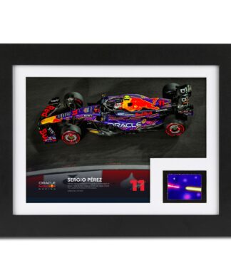 Sergio Perez 2023 Oracle Red Bull Racing Replica Bodywork & Photo – Vegas GP Edition