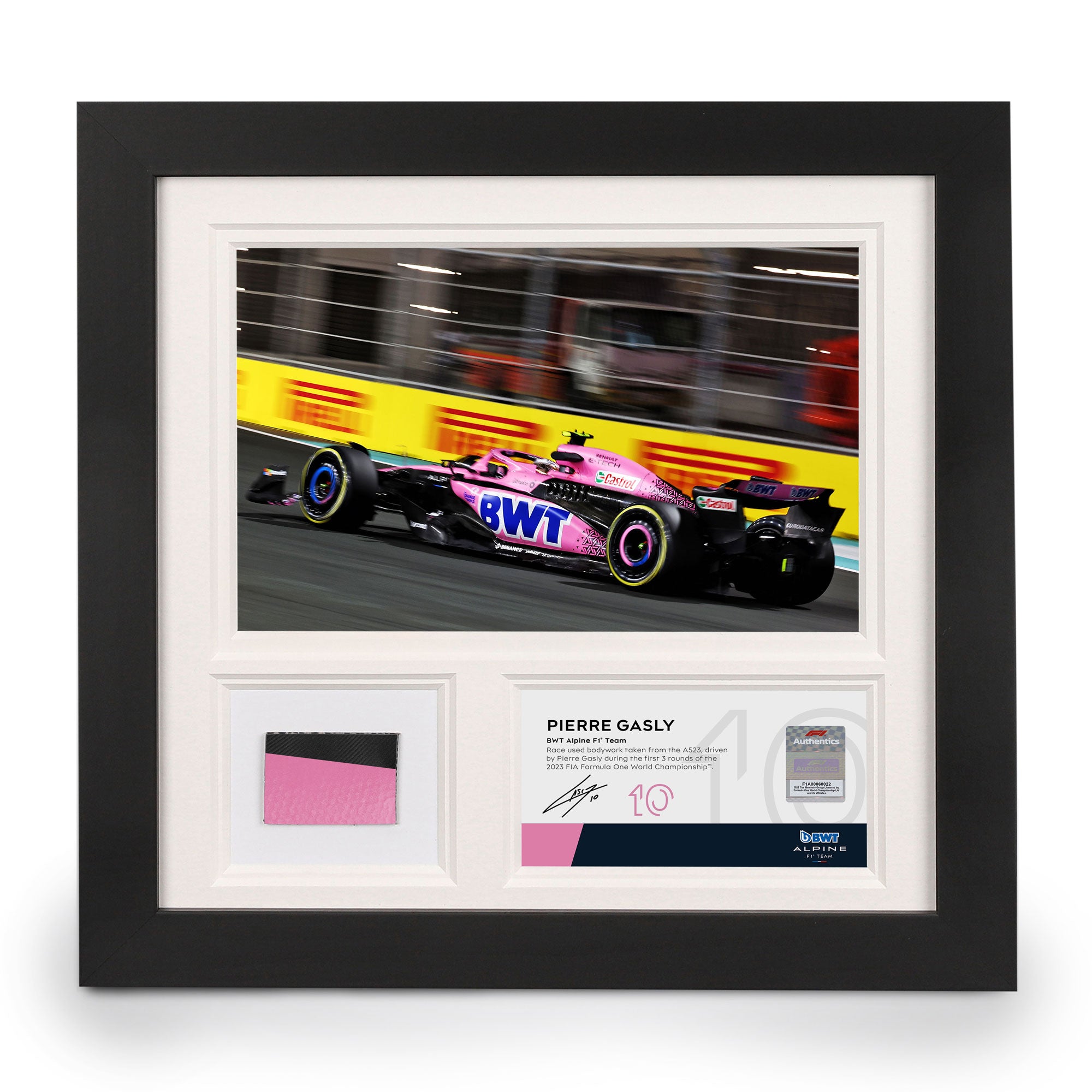 Pierre Gasly 2023 BWT Livery Bodywork & Photo
