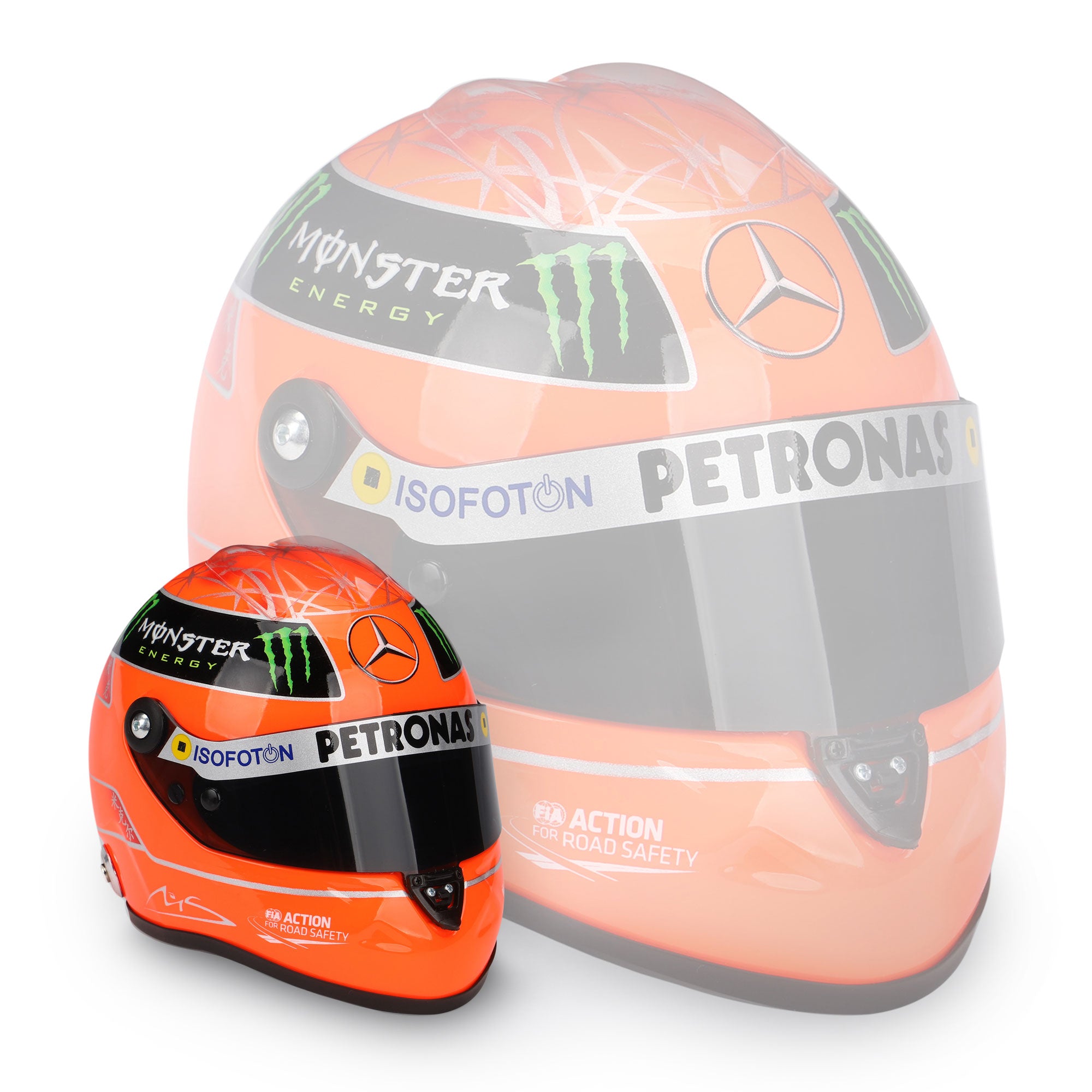Michael Schumacher 2012 'Final Season' 1:2 Scale Helmet