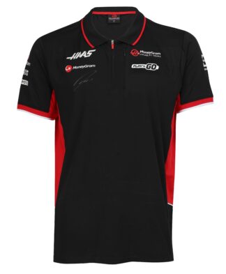 Nico Hulkenberg Signed 2024 Haas F1 Team Polo Shirt