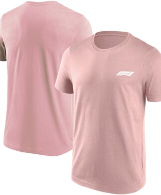 Formula 1 Pastel Mono Graphic T-Shirt - Pink