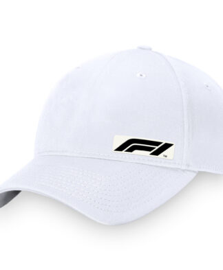 Formula 1 Authentic Pro Road Structured Adjustable Cap - White