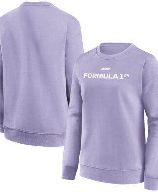 Formula 1 Wordmark Logo Graphic Crew Sweatshirt - Womens