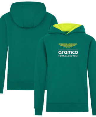 Aston Martin Aramco F1  Logo Hoodie - Kids