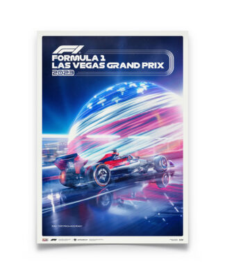 Formula 1 Las Vegas Grand Prix - City Of Lights- 2023 Large Poster