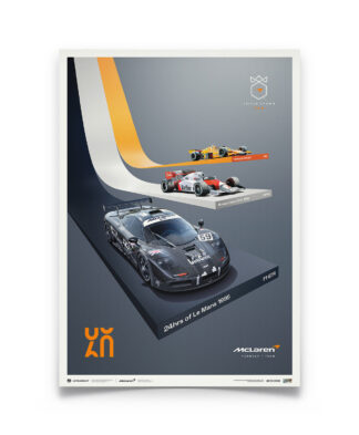 McLaren Racing - The Triple Crown 60th Anniversary Limited Ediciton Poster