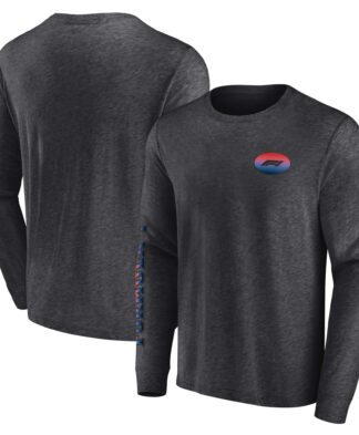 Formula 1 Logo Long Sleeve T-Shirt - Black