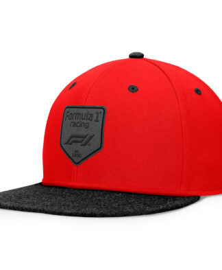 Formula 1 Slider Flat Brim Snapback Cap