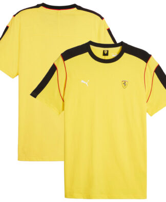 Scuderia Ferrari Race MT7 T-Shirt by Puma - Yellow