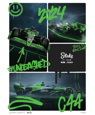 Kick Sauber C44 Unleashed - 2024 Poster