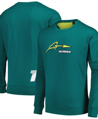 Aston Martin Cognizant F1 Official Kimoa Fernando Alonso Embroidery Sweatshirt