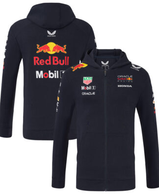 Red Bull Racing 2025 Team Full Zip Hoodie - Unisex