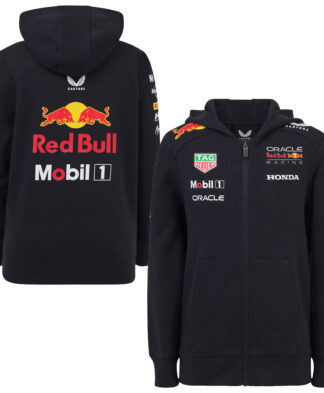 Red Bull Racing 2025 Team Full Zip Hoodie - Kids