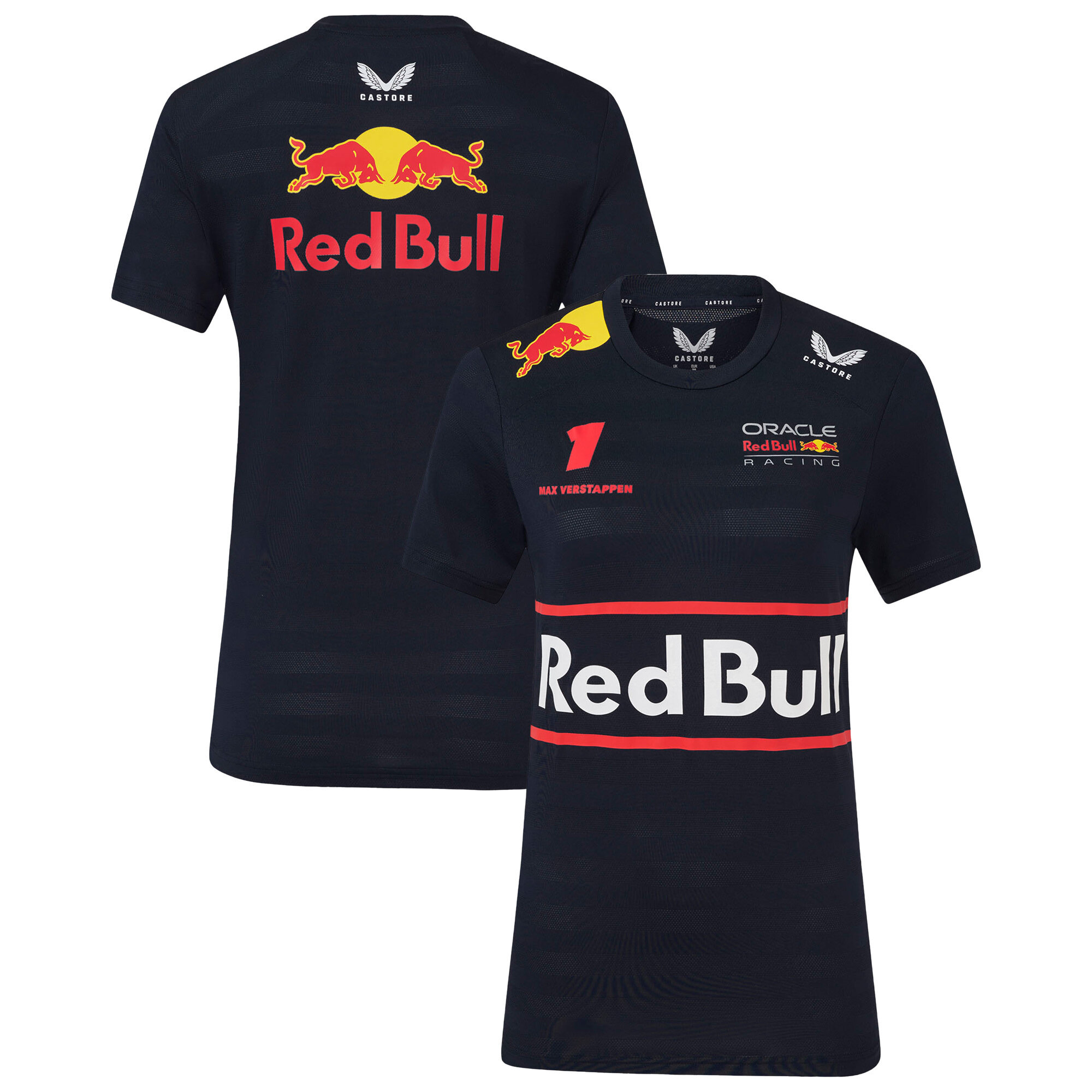 Red Bull Racing 2025 Team Max Verstappen Driver T-Shirt - Womens