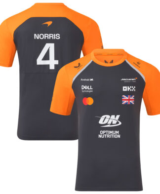 McLaren 2025 Team Lando Norris Driver Set Up T-Shirt - Phantom