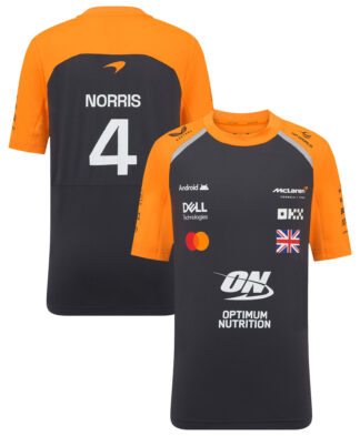 McLaren 2025 Team Lando Norris Set Up T-Shirt - Phantom - Kids