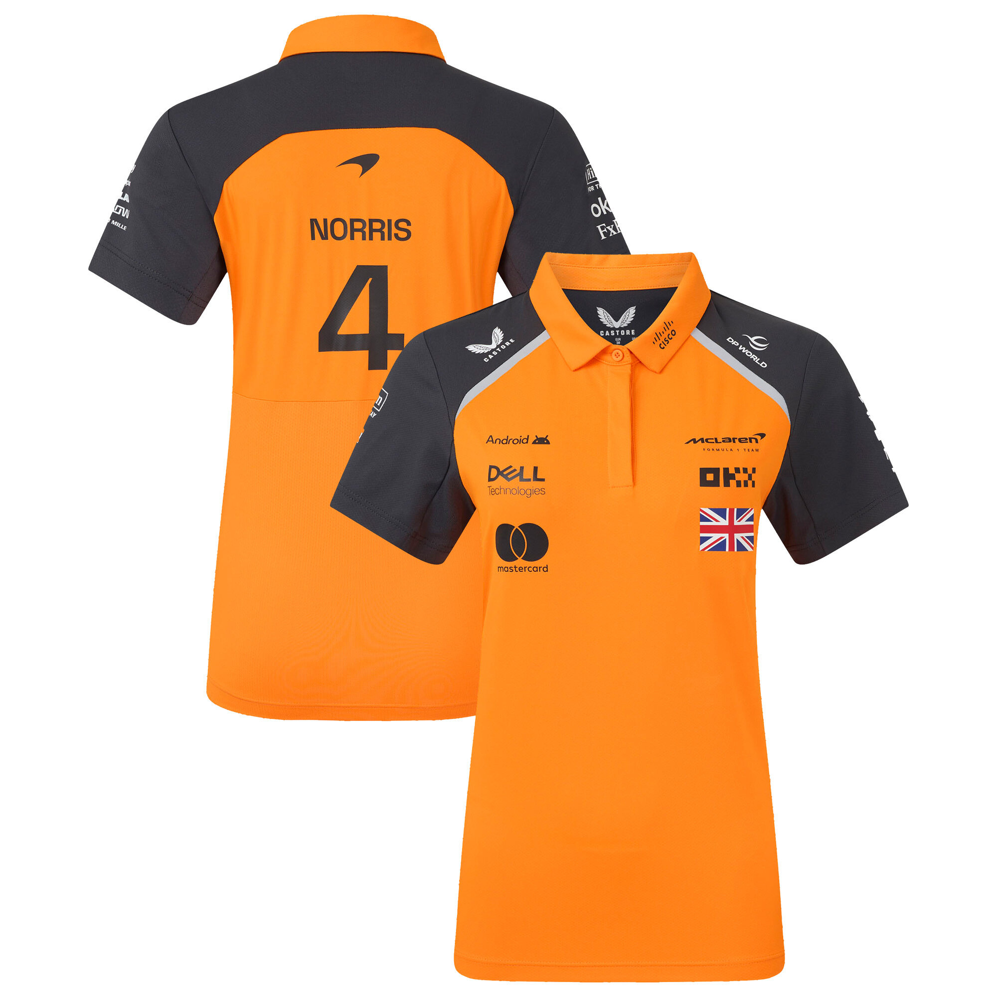 McLaren 2025 Team Lando Norris Driver Polo - Womens