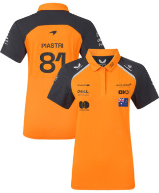 McLaren 2025 Team Oscar Piastri Driver Polo - Womens
