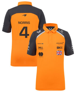 McLaren 2025 Team Lando Norris Driver Polo - Kids