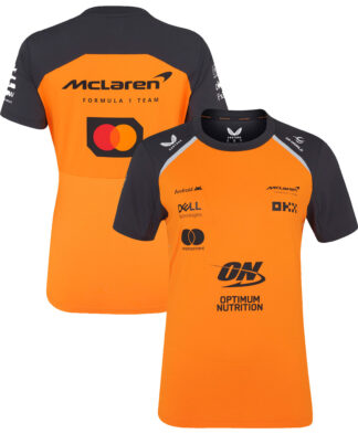 McLaren 2025 Team Set Up T-Shirt - Autumn - Womens