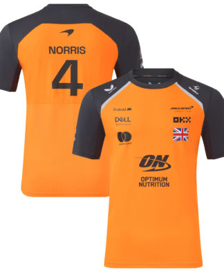 McLaren 2025 Team Lando Norris Driver Set Up T-Shirt - Autumn