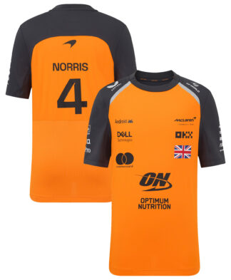 McLaren 2025 Team Lando Norris Set Up T-Shirt - Autumn - Kids