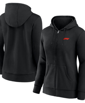 Formula 1 Essentials Full Zip Hoodie - Black - Womens
